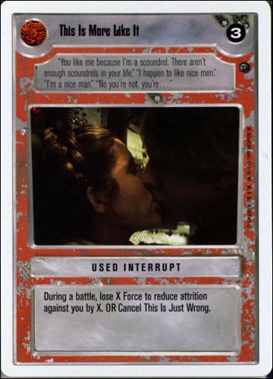 Star Wars: Dagobah Revised (Base Set) card 154 This Is More Like It