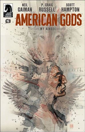 American Gods: My Ainsel issue 6-B David Mack Cover