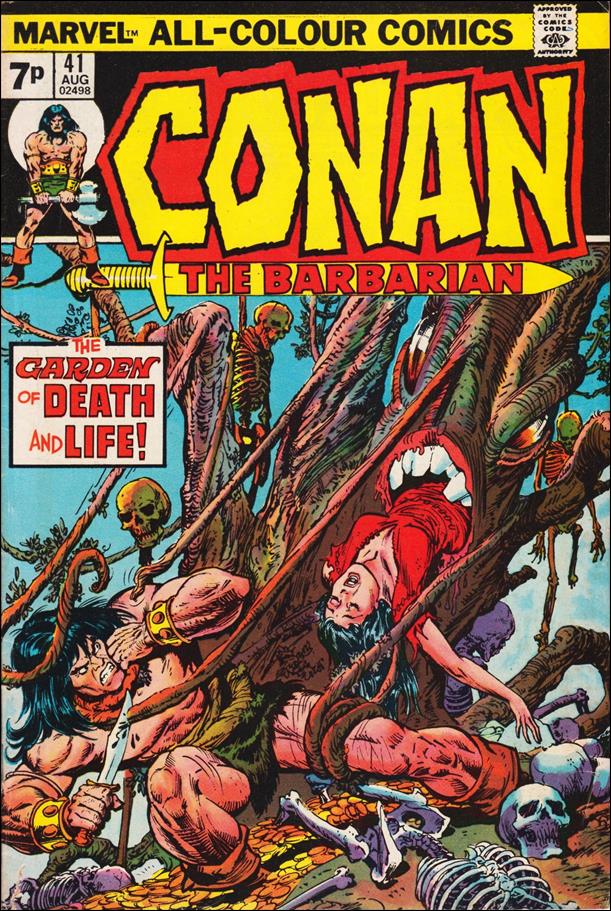Conan the Barbarian (1970) issue 41-B UK Price Cover