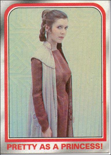 Star Wars: The Empire Strikes Back: Series 1 (Base Set) card 81 Pretty as a Princess!