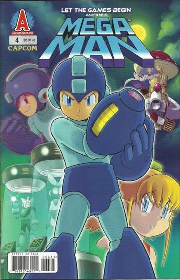 Mega Man issue 4 Patrick "Spaz" Spaziante Cover