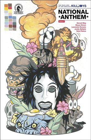 True Lives of the Fabulous Killjoys: National Anthem issue 4-C Steve Seeley Cover