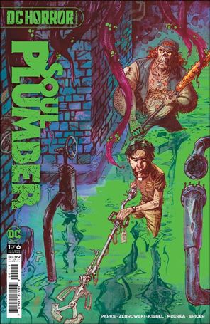 DC Horror Presents Soul Plumber issue 1-D John McCrea Green Logo Cover (2nd Printing)