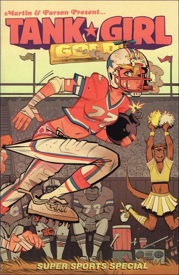 Tank Girl: Tank Girl Gold issue 2-B Brett Parson Cover