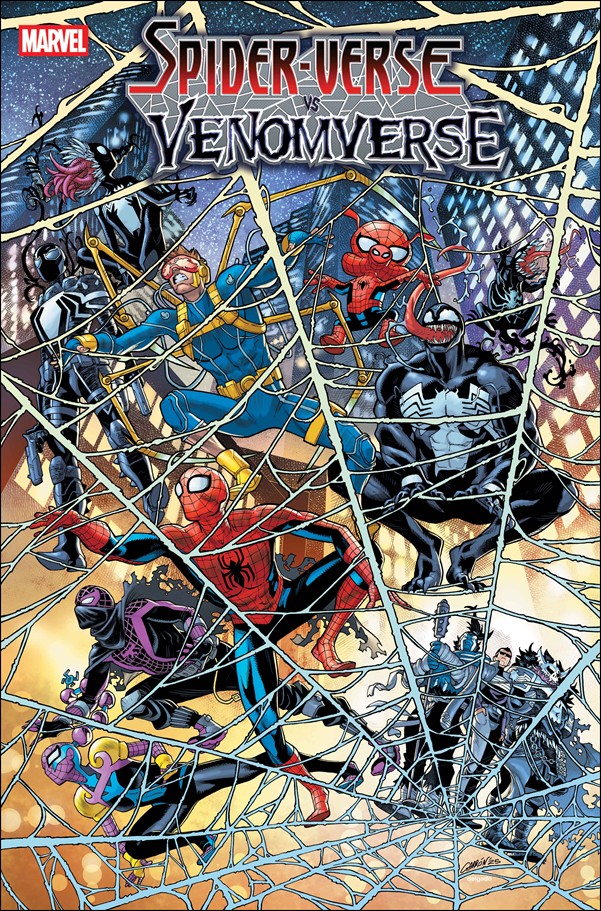 Spider-Verse vs. Venomverse issue 1-C Luciano Vecchio Foil Cardstock Cover