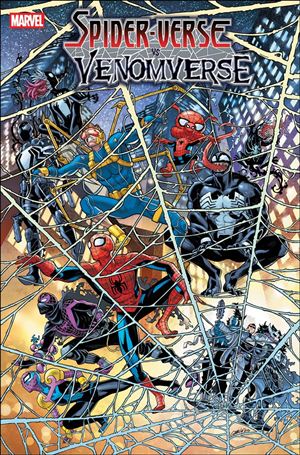 Spider-Verse vs. Venomverse issue 1-C Luciano Vecchio Foil Cardstock Cover