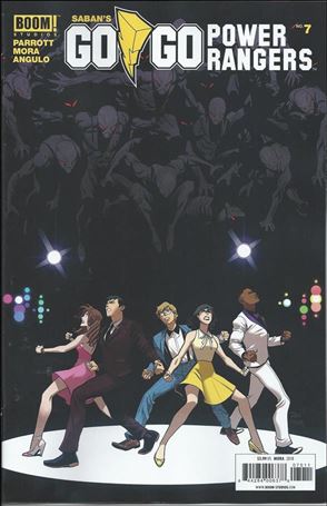 Saban's Go Go Power Rangers issue 7 Dan Mora Cover