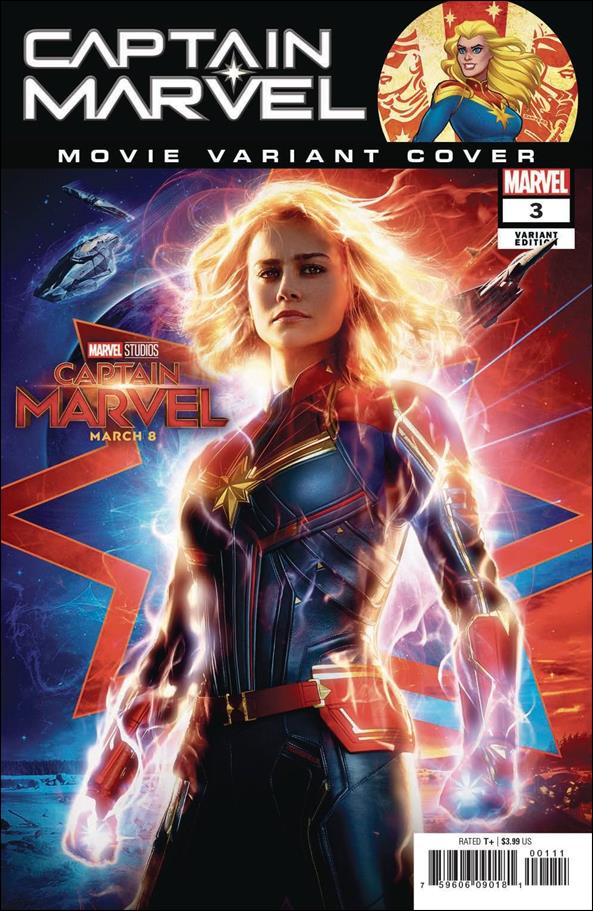 Captain Marvel (2019) issue 3-B Movie Photo Cover