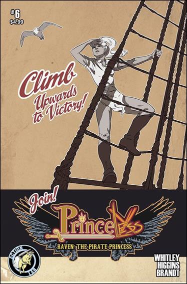 Pirate Princess issue 6-B Join Princeless Cover 1/1500
