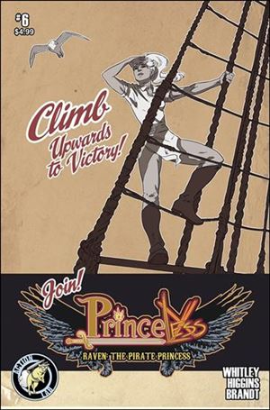 Pirate Princess issue 6-B Join Princeless Cover 1/1500