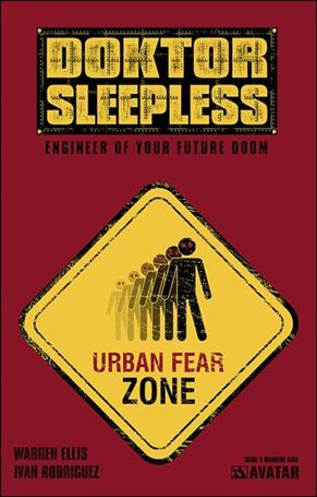 Doktor Sleepless issue 9-B Warning Sign Cover