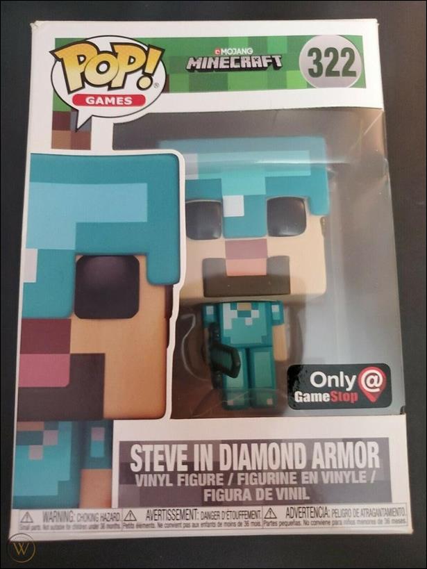 POP! Games figure 322 Steve in Diamond Armor