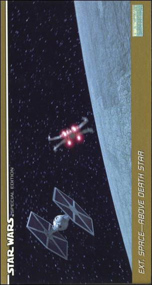 Star Wars Trilogy Special Edition Widevision  (Base Set) card 49 Ext. Space - Above Death Star