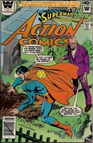 Action Comics (1938) issue 507-B Whitman Cover