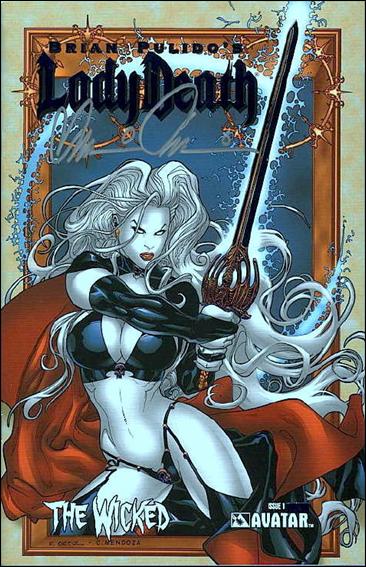 Brian Pulido's Lady Death: The Wicked issue 1-R Royal Blue Foil Cover