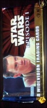 Star Wars: Episode I Widevision: Series 1 card 2-L Sealed Retail Pack - Obi-Wan $1.99 Price