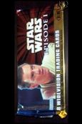 Star Wars: Episode I Widevision: Series 1 card 2-L Sealed Retail Pack - Obi-Wan $1.99 Price