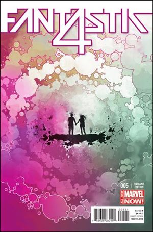 Fantastic Four (2014) issue 5-B Jonathan Hickman 1:25 Cover