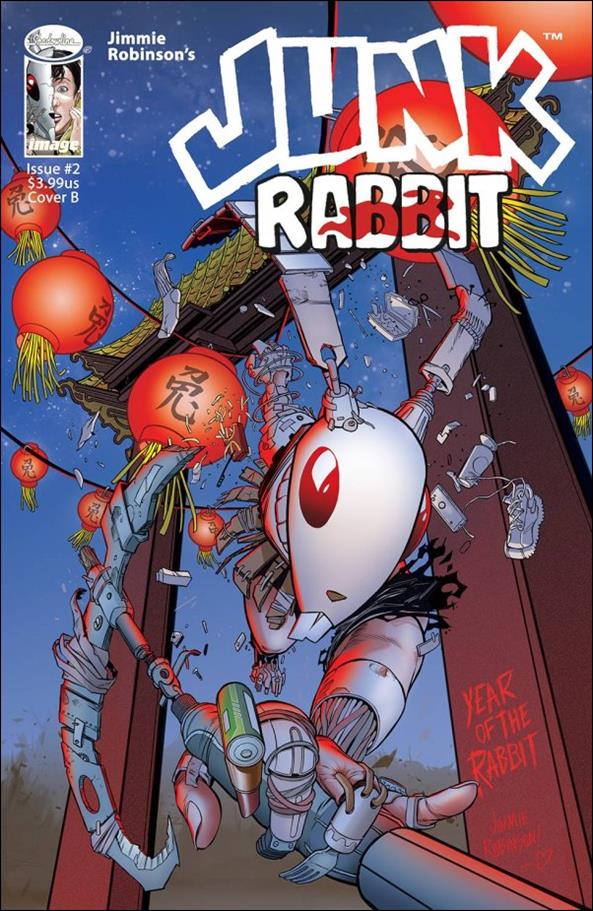 Junk Rabbit issue 2-B Jimmie Robinson Cover B