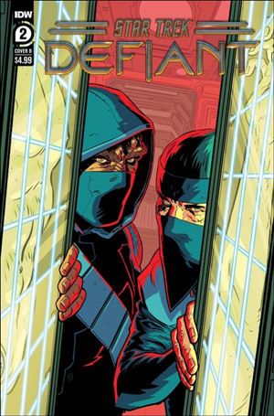 Star Trek: Defiant issue 2-B Hayden Sherman Cover