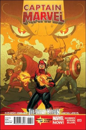 Captain Marvel (2012) issue 13 Joe Quinones Cover