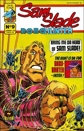 Sam Slade Robo Hunter (UK) issue 9