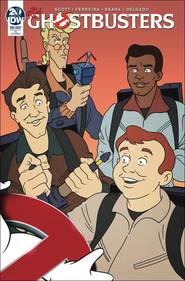 Ghostbusters 35th Anniversary: The Real Ghostbusters issue One-Shot-B Anthony Marques 1:10 Connecting Cover