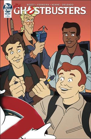 Ghostbusters 35th Anniversary: The Real Ghostbusters issue One-Shot-B Anthony Marques 1:10 Connecting Cover