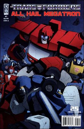 Transformers: All Hail Megatron issue 7 Casey Coller Cover