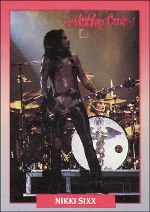 Rock Cards (Base Set) card 229 Nikki Sixx