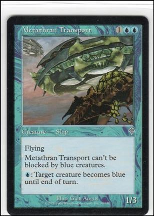 Magic the Gathering: Invasion (Base Set) card 62 Metathran Transport