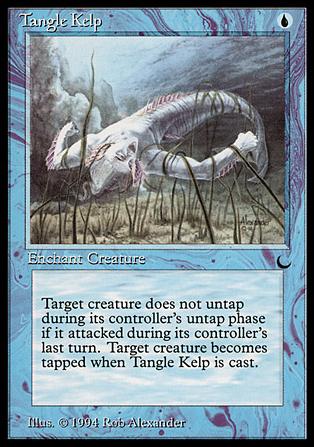 Magic the Gathering: The Dark (Base Set) card 37 Tangle Kelp