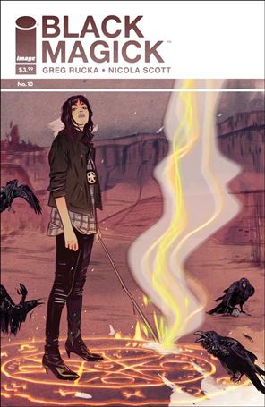 Black Magick issue 10-B Tula Lotay Cover
