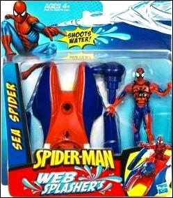 Spider-Man: Web Splasher's (3 3/4" Action Figures) figure 2 Sea Spider with Spider-Man