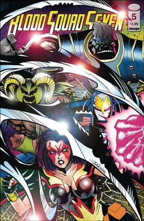 Blood Squad Seven issue 5-D Jim Rugg 1:20 Cover