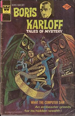 Boris Karloff Tales of Mystery issue 62-B Whitman Cover