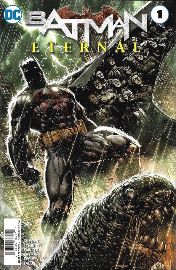 Batman Eternal issue 1-F Jason Fabok Wal-Mart Special Edition Cover