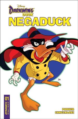 Negaduck issue 1-N Joshua Middleton 1:20 Decal Cover