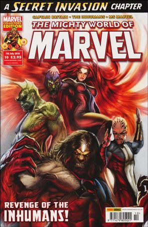 Mighty World of Marvel (UK) (2009) issue 10 Cardstock Cover