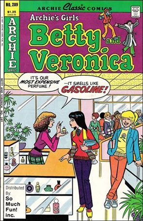 Archie's Girls Betty & Veronica issue 289-B So Much Fun! Cover 1/5000