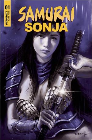 Samurai Sonja issue 1-L Lucio Parrillo 1:10 Blue Tint Cover