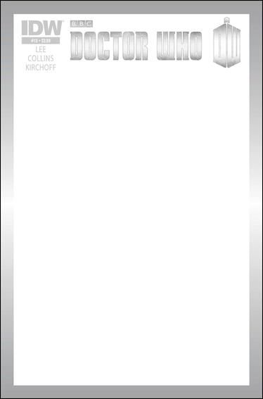Doctor Who (2012) issue 15-C Blank Subscription Cover