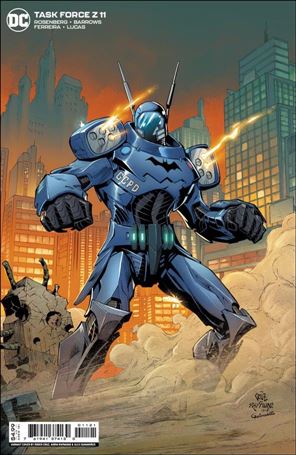 Task Force Z issue 11-B Roger Cruz Cardstock Cover
