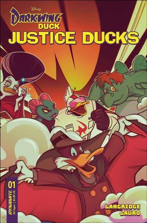 Justice Ducks issue 1-B Francesco Tomaselli Cover