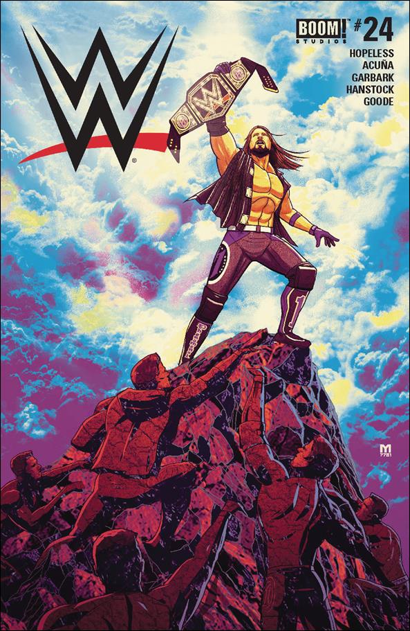 WWE issue 24 Marco D'Alfonso Cover