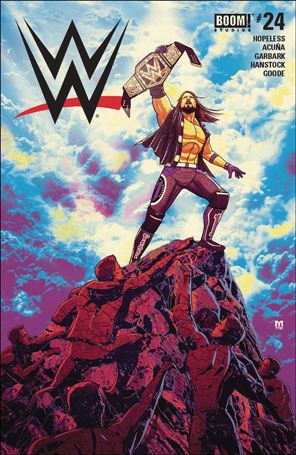 WWE issue 24 Marco D'Alfonso Cover