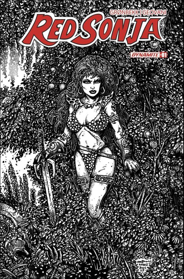 Red Sonja (2023) issue 1-R Kevin Eastman 1:20 Line Art Cover