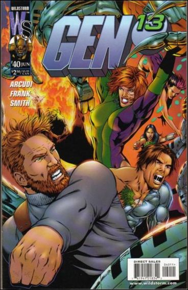 Gen13 (1995) issue 40 Gary Frank Cover