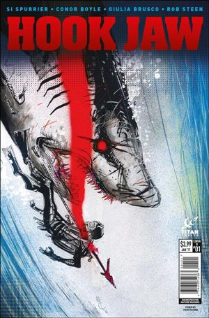 Hook Jaw issue 1-B John McCrea Cover