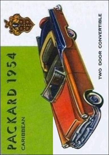 World on Wheels (Base Set) card 163 Packard 1954